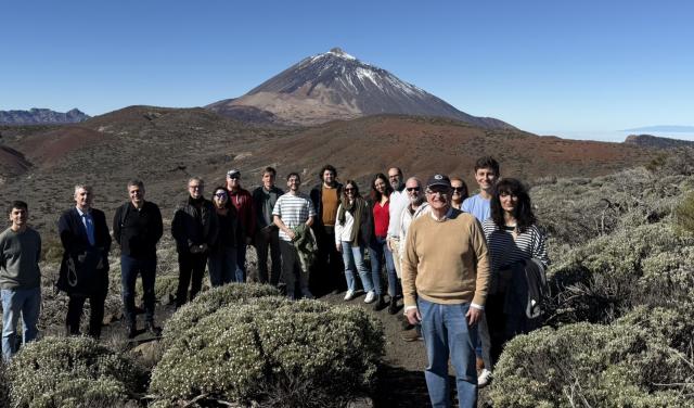 Visita al Observatorio del Teide (OT) del Hub Nacional de Excelencia en Comunicaciones Cuánticas