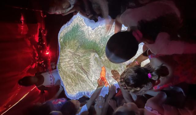 Actividades con niños y niñas saharauis en el MCC y el IAC