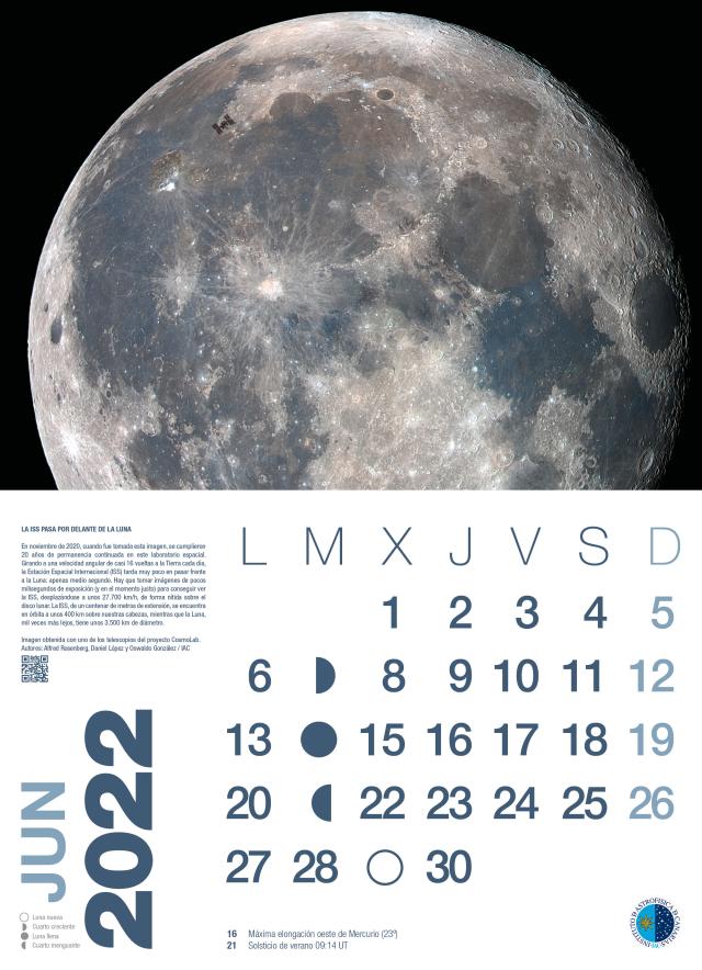 Astronomical calendar 2022