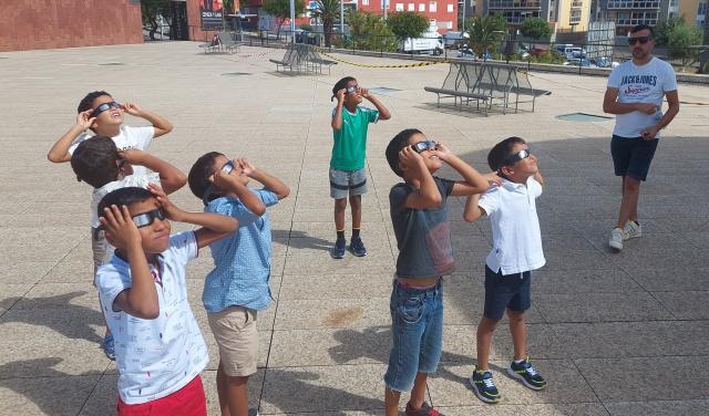 Actividades con niños y niñas saharauis en el MCC y el IAC