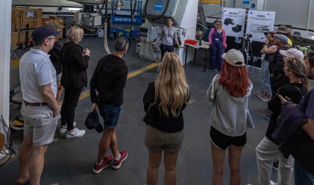 Inside the Optical Ground Station