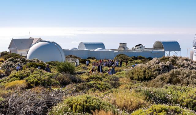 QUIJOTE experiment at the Teide Observatory during the Open Days 2023