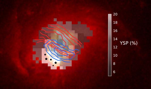 Winds launched by a supermassive black hole impact the formation of new stars in the galaxy Markarian 34