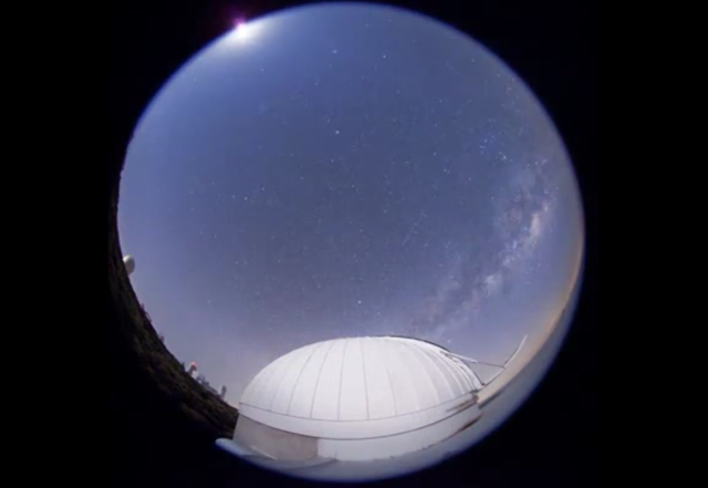 IAC80 Telescope - Exterior - Milky Way - OT