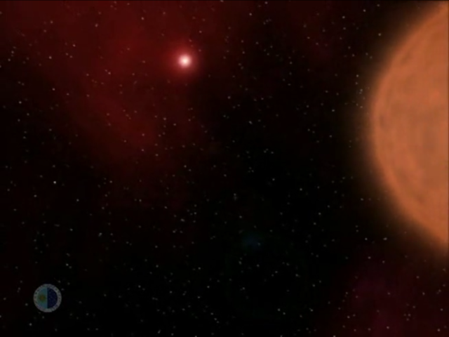 Binary system of brown dwarfs