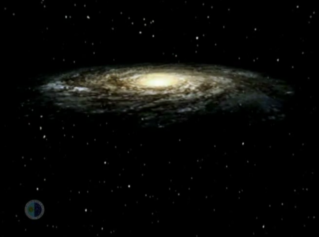 Expulsion of the galactic disk from a binary system