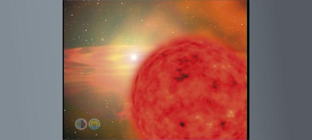 Evolution of a binary symbiotic star system into a bipolar planetary nebula