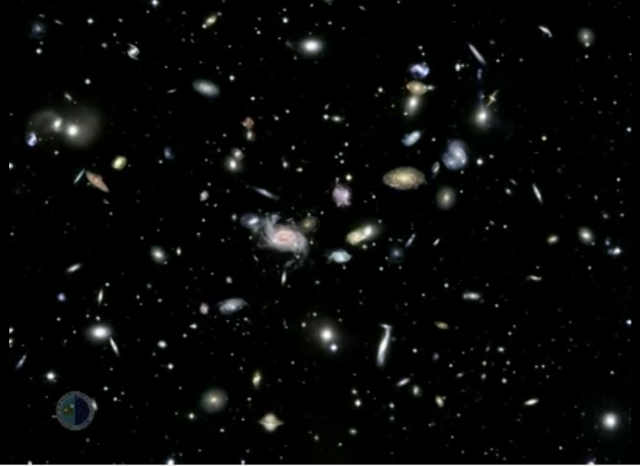 Galaxies in deep space