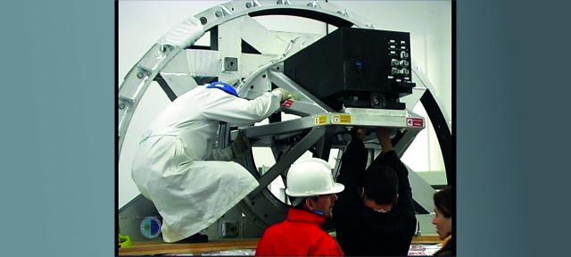 Installation and test of the GTC verification camera