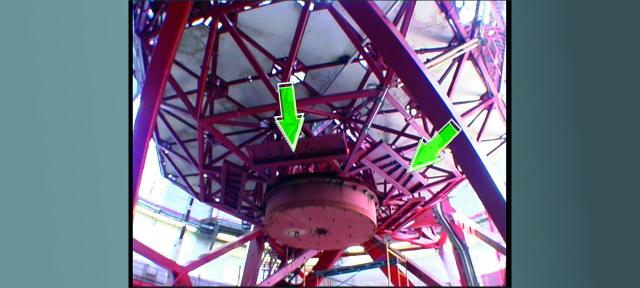 Simulando con dummies el peso de los instrumentos y espejos en el GTC