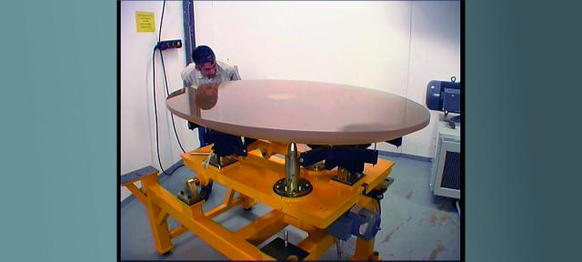 Llegada del espejo terciario del GTC