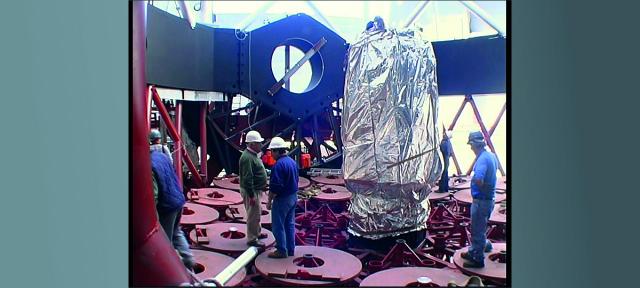 Placement of the tertiary mirror tower in the GTC