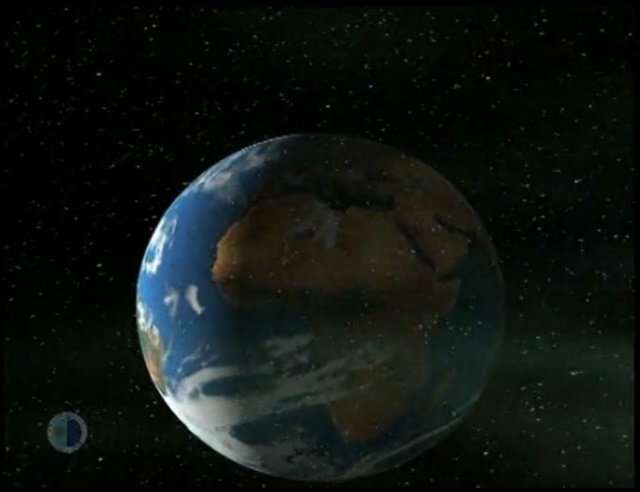 Arrival of particles in the atmosphere and meteor shower