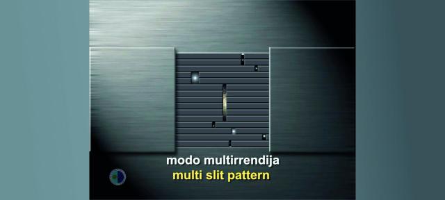 Observación multi slit de un objeto astronómico