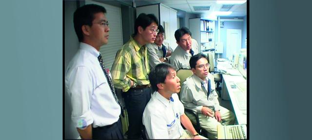 First communication between LUCE (at the OGS) and ARTEMIS satellite (2003)