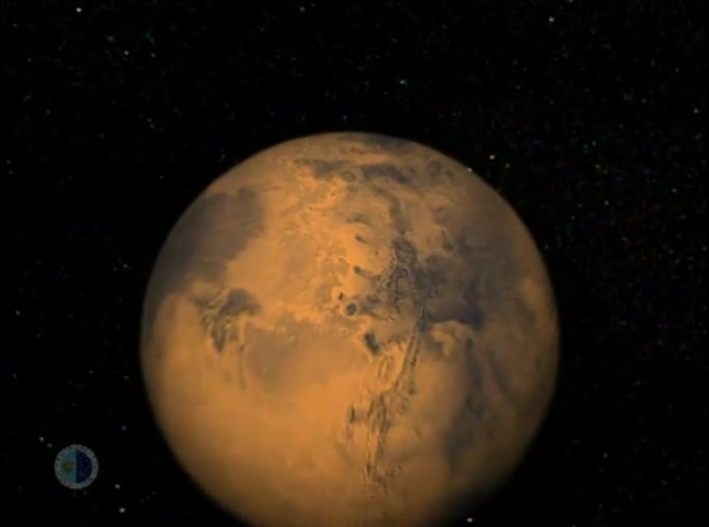 Trip from Mars to the Earth