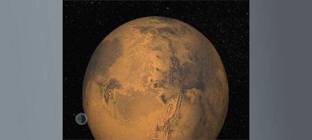 Viaje de Marte a la Tierra