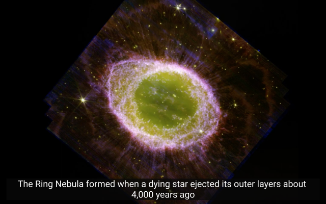 JWST's view of the Ring Nebula
