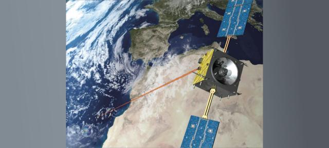 Laser comunication with the satelite Smart 1