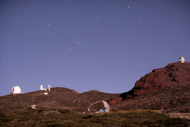 Roque de los Muchachos Observatory - telephoto lens
