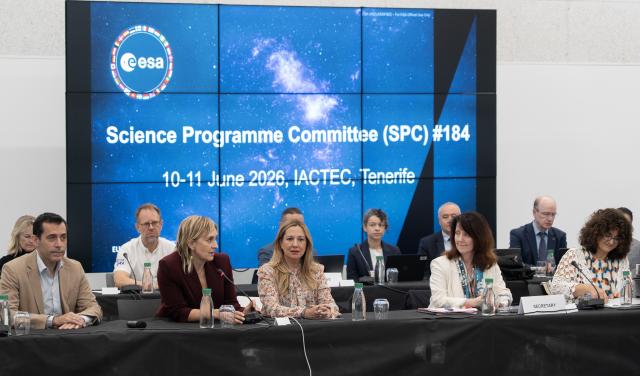 Welcome to the meeting of the European Space Agency’s (ESA) Science Programme Committee (SPC) with key representatives from the Tenerife Island Council, the ESA and the IAC