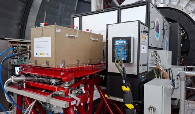 Instrumento GRANCAIN instalado en el Gran Telescopio Canarias (GTC o Grantecan)