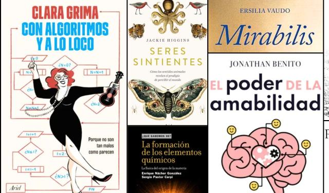 Libros finalistas Premio Cosmos