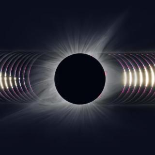 Secuencia fotográfica de un eclipse solar total (Crédito: J.C. Casado/StarryEarth)