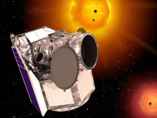 Impresión artística del telescopio espacial CHEOPS. Crédito: Agencia Espacial Europea (ESA) - C.Carreau. 11831