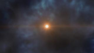 Imagen artística de la estrella J0023+0307 que se creó en las primeras etapas de la formación de la Vía Láctea. La estrella J0023+0307 se formó a partir del material eyectado por las primeras supernovas. Crédito: Gabriel Pérez, SMM (IAC). 11906