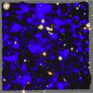 Deep observations made with the MUSE spectrograph on ESO’s Very Large Telescope have uncovered vast cosmic reservoirs of atomic hydrogen surrounding distant galaxies. The exquisite sensitivity of MUSE allowed for direct observations of dim clouds of hydro Deep observations made with the MUSE spectrograph on ESO’s Very Large Telescope have uncovered vast cosmic reservoirs of atomic hydrogen surrounding distant galaxies. The exquisite sensitivity of MUSE allowed for direct observations of dim clouds of hydro