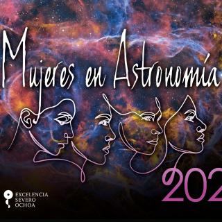 Cartel del programa "Habla Con Ellas: Mujeres en Astronomía" edición 2025. Crédito: Inés Bonet (IAC) Cartel del programa "Habla Con Ellas: Mujeres en Astronomía" edición 2025