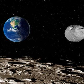 Confirman el origen lunar de 2024 PT5, un asteroide cercano a la Tierra 