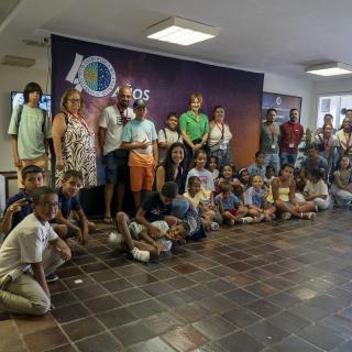 Participantes en la jornada de actividades organizadas por el IAC, ACAPS y el MCC en el marco del programa “Vacaciones en Paz” Participantes en la jornada de actividades organizadas por el IAC, ACAPS y el MCC en el marco del programa “Vacaciones en Paz”