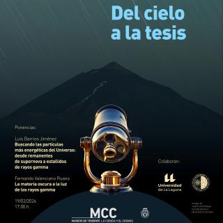 Ciclo de divulgación “Del Cielo a la Tesis”