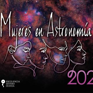 Cartel de la edición 2024 de "Habla con Ellas: Mujeres en Astronomía"