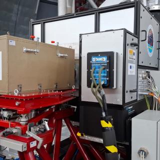 GRANCAIN instrument installed on the Gran Telescopio Canarias (GTC or Grantecan)