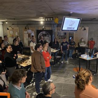 Actividad práctica desarrollada por el proyecto Cosmoviaje