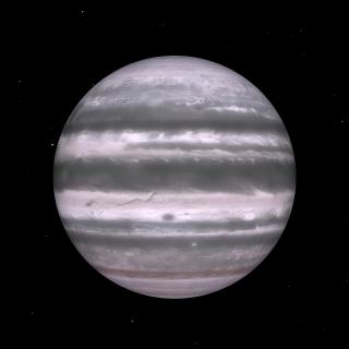 Recreación artística del candidato a exoplaneta de TESS: TOI-2768 b, validado en este trabajo. Comparativa con la Tierra. Créditos: NASA (https://science.nasa.gov/exoplanet-catalog/toi-2768-b/)