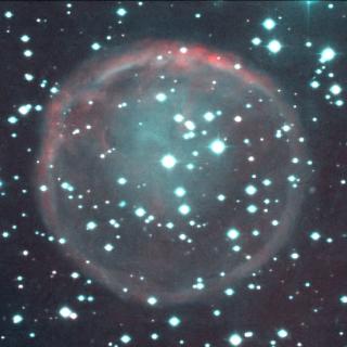 Image of the planetary nebula WeSb1 / Credit: Klaus Bernhard Image of the planetary nebula WeSb1 / Credit: Klaus Bernhard