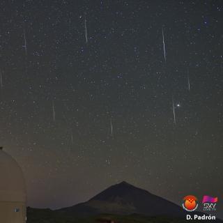 Geminids on the Teide Observatory