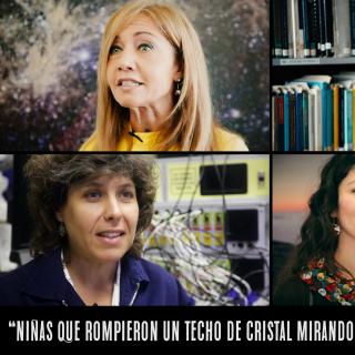 Fotograma del segundo capítulo de la serie "Niñas que rompieron un techo de cristal mirando al cielo", del IAC y la FECYT. Crédito: Inés Bonet (IAC). Fotograma del segundo capítulo de la serie "Niñas que rompieron un techo de cristal mirando al cielo", del IAC y la FECYT. Crédito: Inés Bonet (IAC).