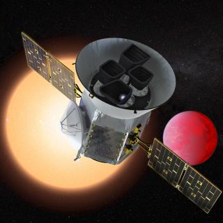 El Transiting Exoplanet Survey Satellite (TESS) de la NASA. Crédito: NASA El Transiting Exoplanet Survey Satellite (TESS) de la NASA. Crédito: NASA