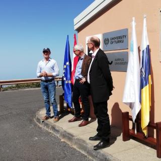 Ceremonia de cambio de propiedad del NOT Ceremonia de cambio de propiedad del NOT