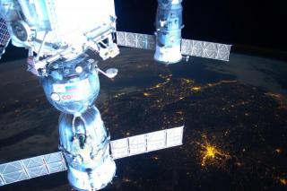 The international Space Station (ISS) flying over the Iberian Peninsula. The light pollution from the city of Madrid is prominent. STARS4ALL aims at arousing the conscience of society about the problem of light pollution, and at defending dark skies over The international Space Station (ISS) flying over the Iberian Peninsula. The light pollution from the city of Madrid is prominent. STARS4ALL aims at arousing the conscience of society about the problem of light pollution, and at defending dark skies over