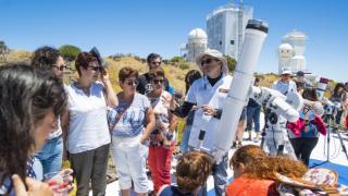 Jornadas de Puertas Abiertas del Observatorio del Teide del 2016. Crédito: Daniel Padrón. 8482