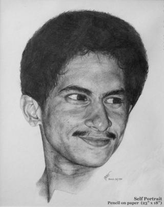 Autorretrato de Puragra Guhathakurta.Crédito: Puragra Guhathakurta. 8076