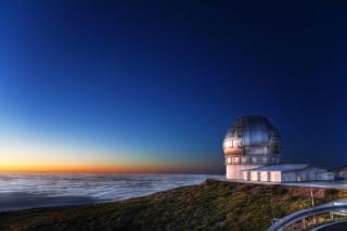 El Gran Telescopio CANARIAS (GTC), ubicado a unos 2.400 metros de altitud en el Observatorio del Roque de los Muchachos, en la isla de La Palma.Autor: Pablo Bonet. 8100
