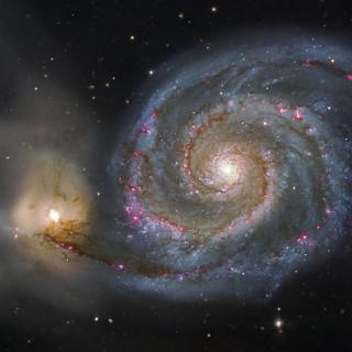 Choque de galaxias. Créditos: Daniel López (OT/IAC) 8107