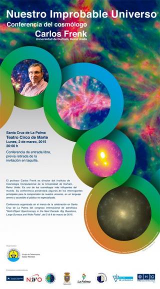 Póster anunciador de la conferencia pública. 8319